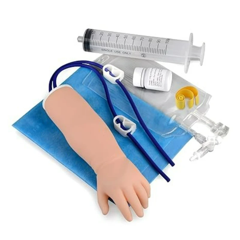 Pediatric IV Arm Kit Neonatal IV Phlebotomy Practice Kit for Venipuncture Skills Injection Practice Clinical Nursing Training
Pediatric IV Arm Kit Neonatal IV Phlebotomy Practice Kit for Venipuncture Skills Injection Practice Clinical Nursing Training