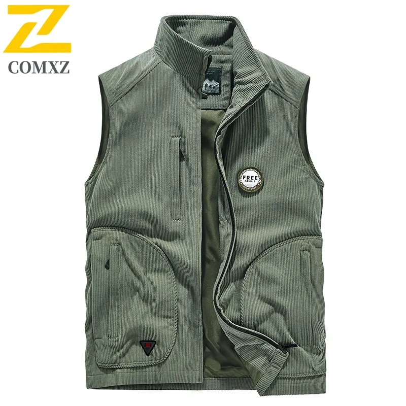 COMXZ зимний мужской флисовый жилет, утолщенное ветрозащитное пальто без рукавов с несколькими карманами для рыбалки, пешего туризма, кемпинга, активного отдыха
COMXZ зимний мужской флисовый жилет, утолщенное ветрозащитное пальто без рукавов с несколькими карманами для рыбалки, пешего туризма, кемпинга, активного отдыха