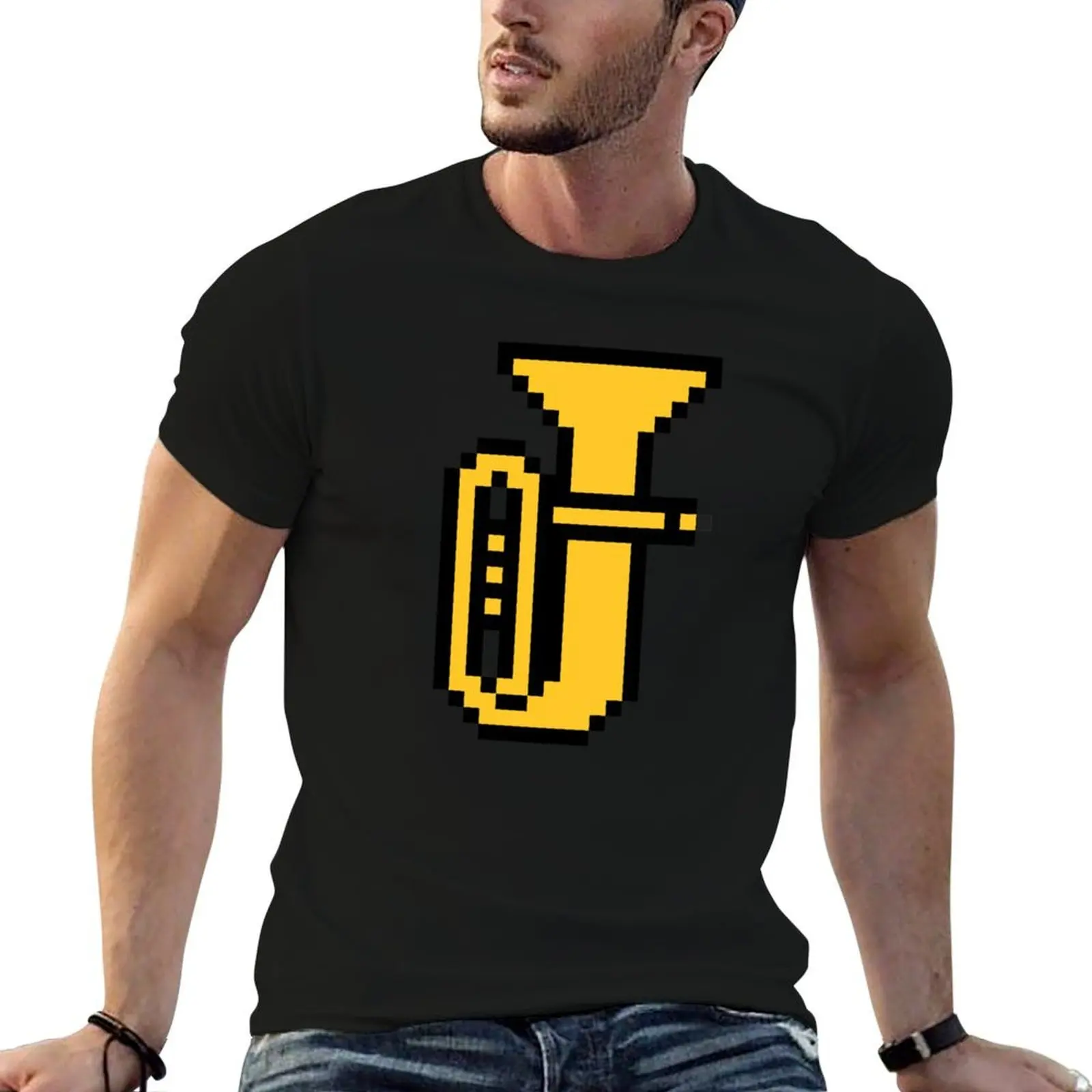 Pixel Tuba T-Shirt funny t shirts man t shirts for man cotton soft T-Shirt
Pixel Tuba T-Shirt funny t shirts man t shirts for man cotton soft T-Shirt