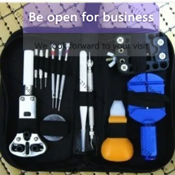 13 PCS Watch Repair Tool Kit Watch Band Link Remover Back Case Opener Spring Bar Tool Watch Strap Adjuster Watchmaker Tools Set
13 PCS Watch Repair Tool Kit Watch Band Link Remover Back Case Opener Spring Bar Tool Watch Strap Adjuster Watchmaker Tools Set