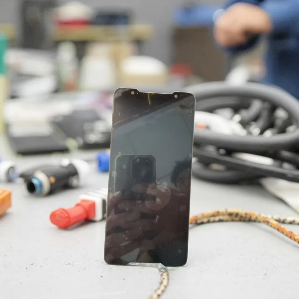 6.0"AMOLED LCD For ASUS ROG Phone ZS600KL LCD Display Screen+Touch Panel Digitizer For Asus ZS600KL Frame