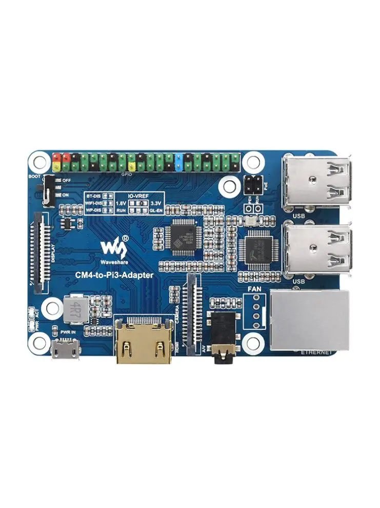 Waveshare Raspberry Pi CM4 to 3B Expansion Board Interface Compatible with Raspberry Pi 3B+Alternative
Waveshare Raspberry Pi CM4 to 3B Expansion Board Interface Compatible with Raspberry Pi 3B+Alternative