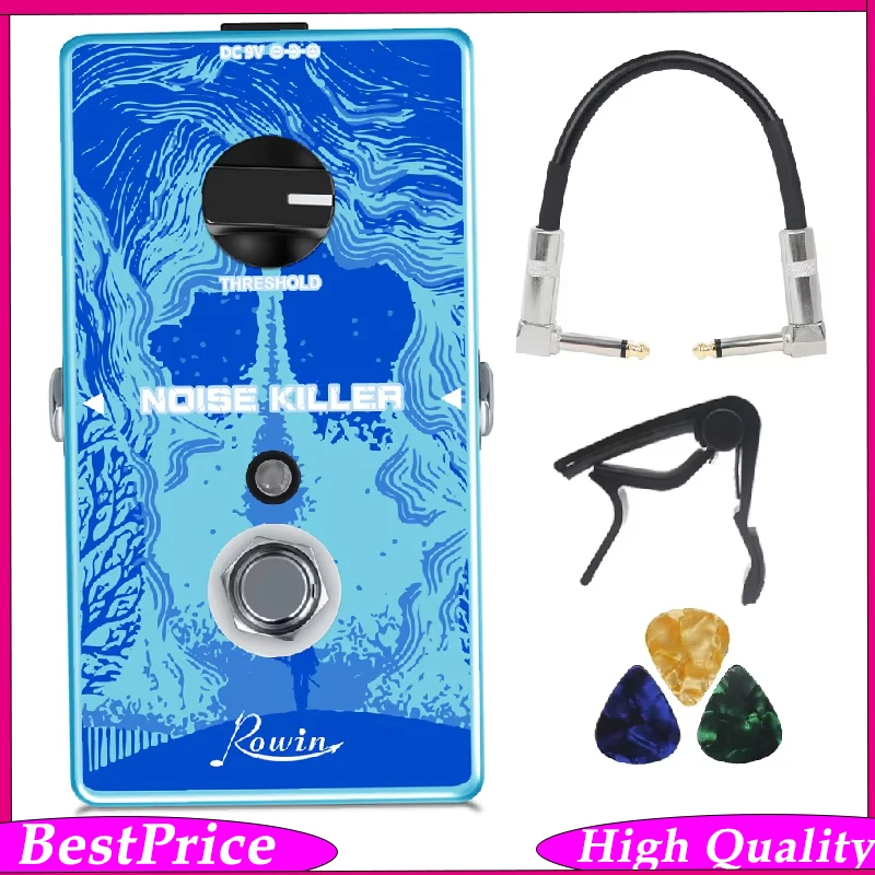 Rowin Noise Reduction Guitarra Effect Pedal RE-03 Noise Killer Effect with Threshold Control Knob True Bypass Guitar Accessories
Rowin Noise Reduction Guitarra Effect Pedal RE-03 Noise Killer Effect with Threshold Control Knob True Bypass Guitar Accessories