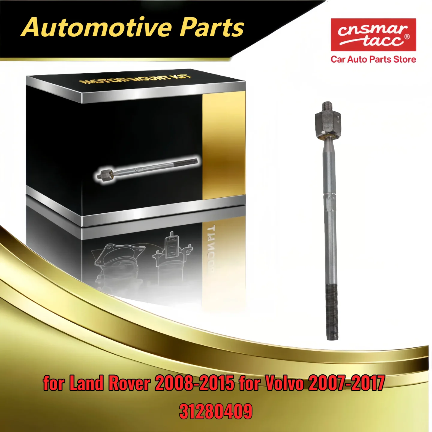 Direct Fit RTS Front Left Inner Right Tie Rod for Land Rover 2008-2015 for Volvo 2007-2017 Matching 31280409
Direct Fit RTS Front Left Inner Right Tie Rod for Land Rover 2008-2015 for Volvo 2007-2017 Matching 31280409