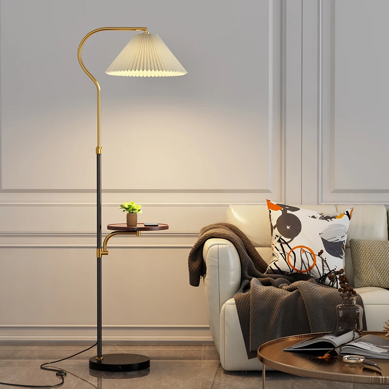 pleated floor lamp living room bedroom bedside Nordic ins style minimalist light luxury American coffee table creative vertical
pleated floor lamp living room bedroom bedside Nordic ins style minimalist light luxury American coffee table creative vertical
