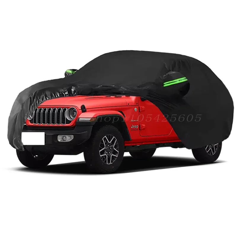 For JEEP Wrangler Outdoor Protection Full Car Covers Snow Cover Sunshade Waterproof Dustproof Exterior Car Accessories
For JEEP Wrangler Outdoor Protection Full Car Covers Snow Cover Sunshade Waterproof Dustproof Exterior Car Accessories