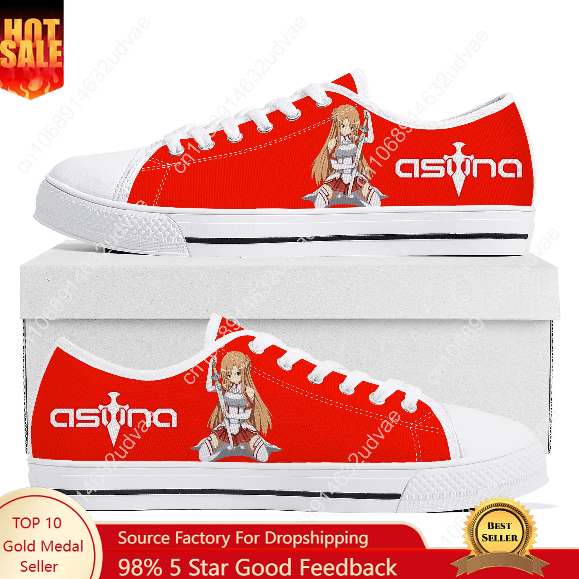 Sword Art Online Asuna Sneakers Low Top Shoes Men Women Teenager Canvas Sneaker Casual Custom Made Shoes Customize Shoe White
Sword Art Online Asuna Sneakers Low Top Shoes Men Women Teenager Canvas Sneaker Casual Custom Made Shoes Customize Shoe White