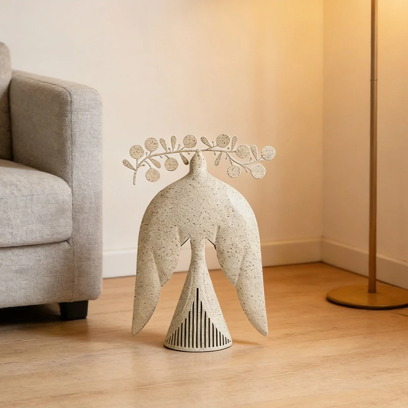 Medieval style wabi-sabi wind bird ornament living room bedroom Chinese art decoration resin metal TV cabinet ornament
Medieval style wabi-sabi wind bird ornament living room bedroom Chinese art decoration resin metal TV cabinet ornament