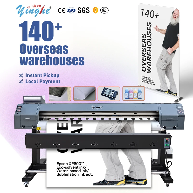 Yinghe 1.8m Large Format Printer Advertising Tarpaulin Printer in Egyptian Warehouse Eco Solvent Inkjet Printer for Banners
Yinghe 1.8m Large Format Printer Advertising Tarpaulin Printer in Egyptian Warehouse Eco Solvent Inkjet Printer for Banners