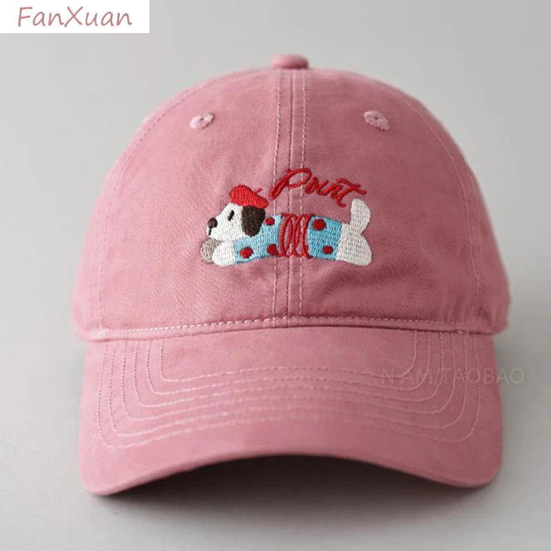 cute dog embroidery baseball cap for women girl pink orange caps women spring summer hats cotton
cute dog embroidery baseball cap for women girl pink orange caps women spring summer hats cotton