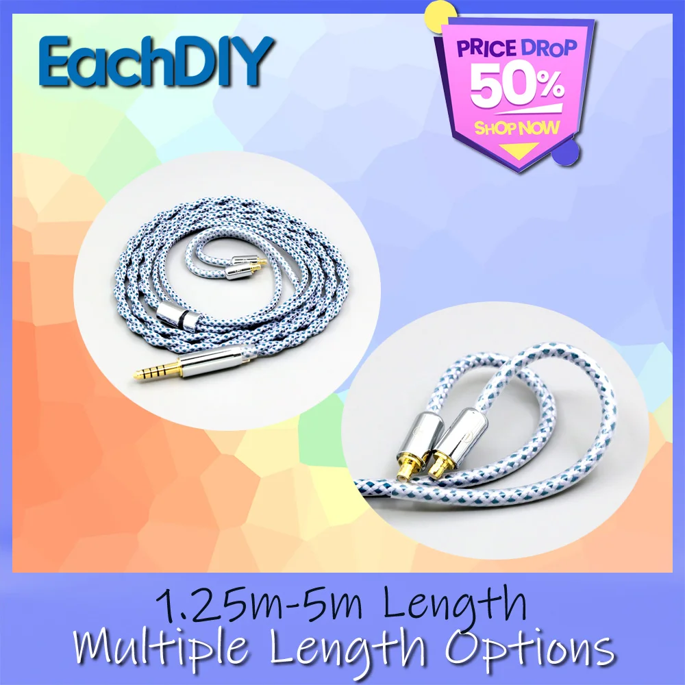 OCC Shielding Earphone Cable 99% Pure Silver Mix Graphene For 1695Ti 1655CU 1695Ti 1670SS Acoustune HS LN008627
OCC Shielding Earphone Cable 99% Pure Silver Mix Graphene For 1695Ti 1655CU 1695Ti 1670SS Acoustune HS LN008627