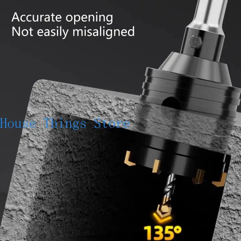 652F Wall Hole Drill Bit 30mm-70mm Concrete Cement Stone Hole Cutter Round Shank with Connecting Rod Drill
652F Wall Hole Drill Bit 30mm-70mm Concrete Cement Stone Hole Cutter Round Shank with Connecting Rod Drill