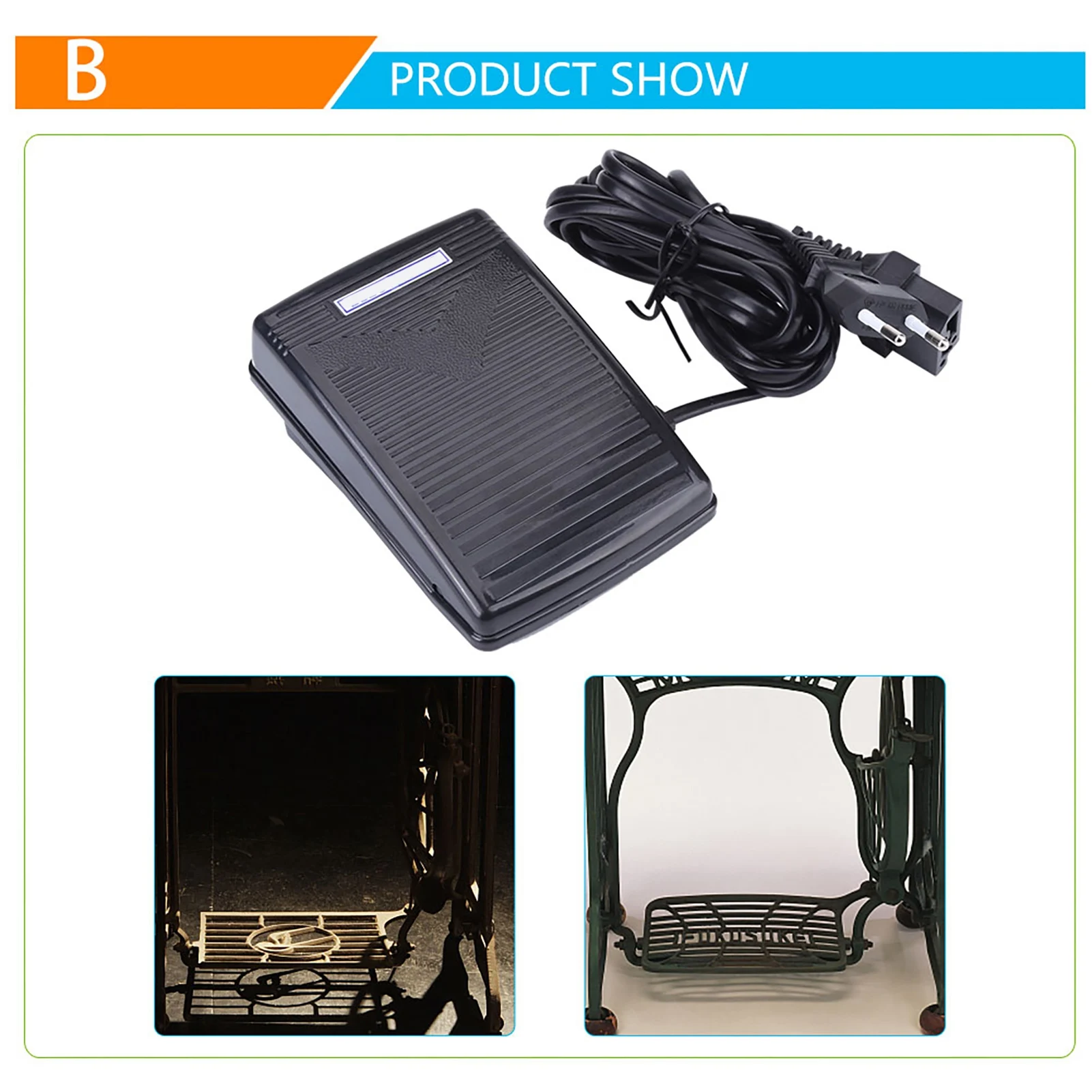 Foot Control Pedal W Cord Home Sewing Machine Foot Control Pedal With Power Cord Sewing foot Pedal
Foot Control Pedal W Cord Home Sewing Machine Foot Control Pedal With Power Cord Sewing foot Pedal