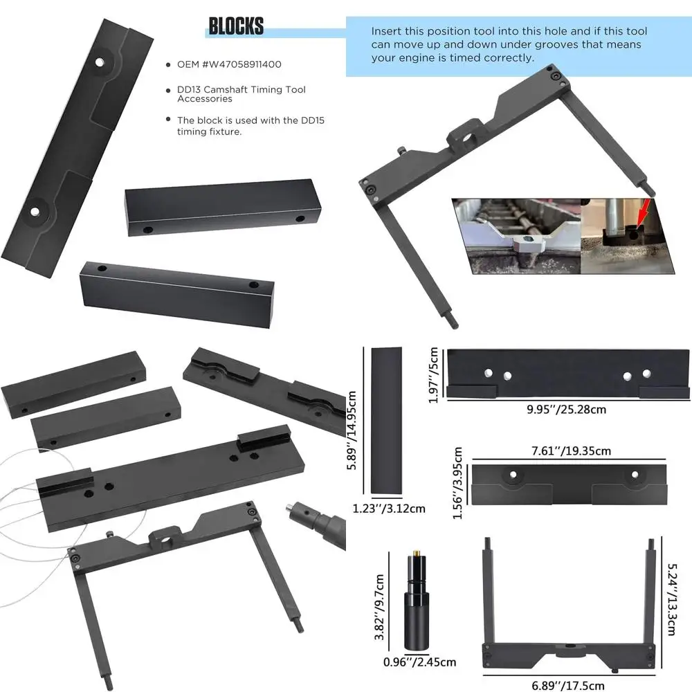 DD13 DD15 DD16 Набор инструментов для синхронизации, набор инструментов для синхронизации распределительного вала, совместимый с инструментом Detroit Diesel DD13 DD15 и DD16 TDC, альтернатива t
DD13 DD15 DD16 Набор инструментов для синхронизации, набор инструментов для синхронизации распределительного вала, совместимый с инструментом Detroit Diesel DD13 DD15 и DD16 TDC, альтернатива t