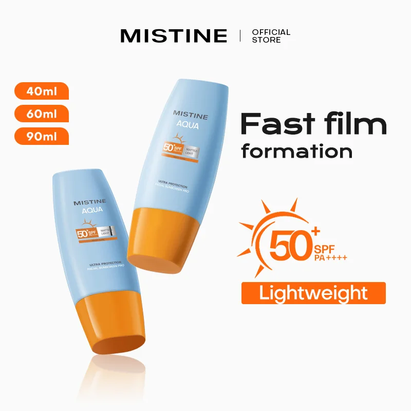 Mistine Facial Sunscreen Tropical Sunscreen Skin Care Sun Portection Moisturizing 12h Long Protection 40-90ml
Mistine Facial Sunscreen Tropical Sunscreen Skin Care Sun Portection Moisturizing 12h Long Protection 40-90ml