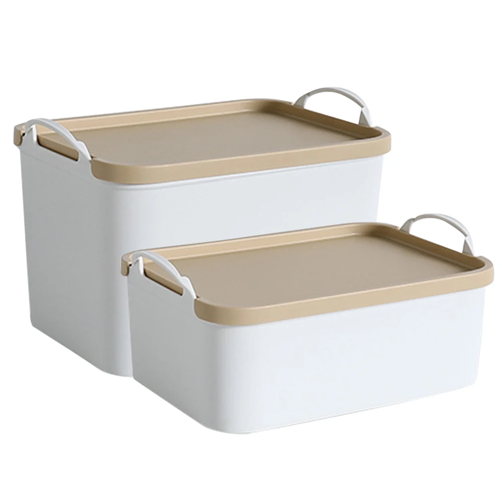 2pcs Portable Storage Box Stackable Organizer For Office Home Desktop Sundries File Organizer With Cover Multi-Functional
2pcs Portable Storage Box Stackable Organizer For Office Home Desktop Sundries File Organizer With Cover Multi-Functional