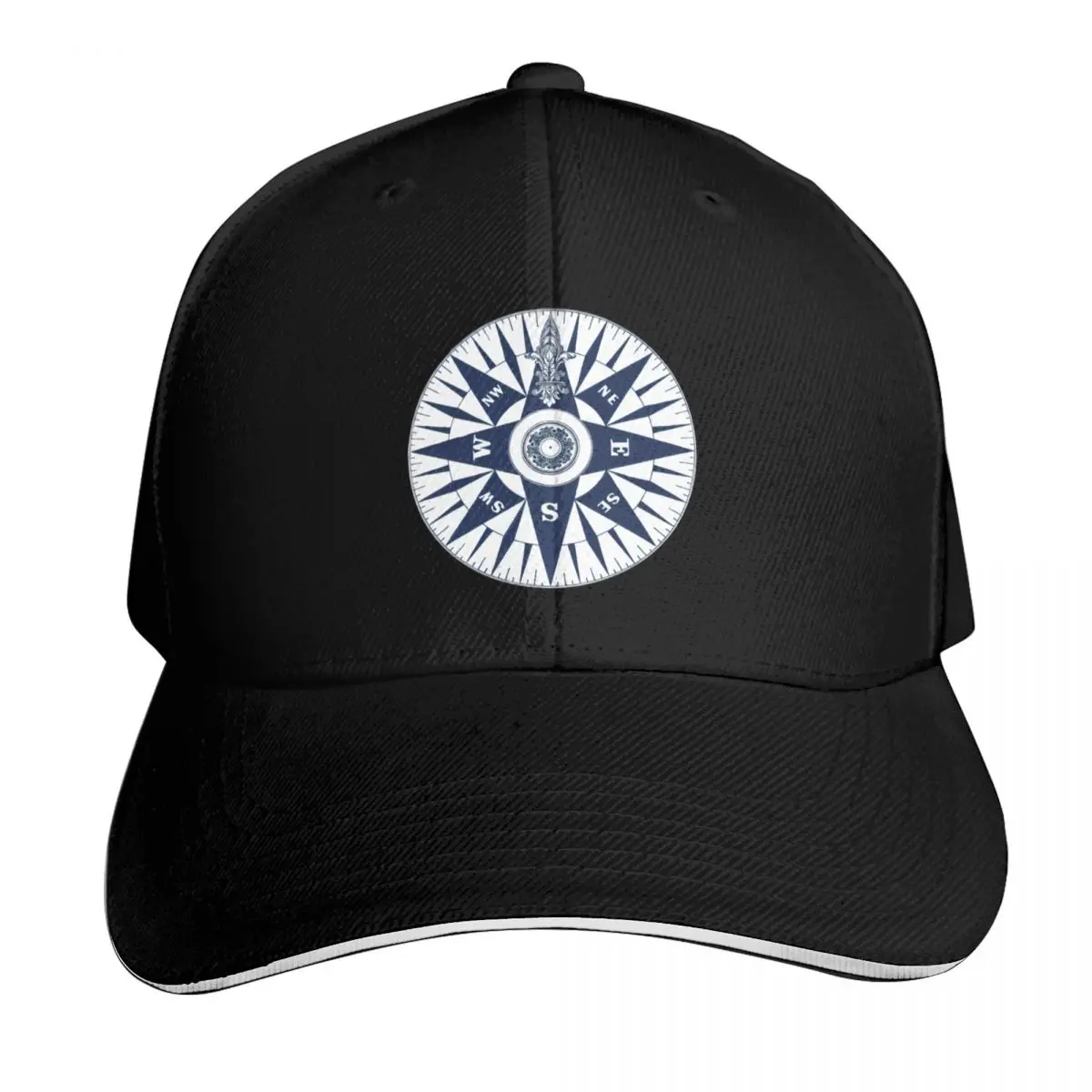 Ornate vintage nautical compass on navy blue Baseball Cap Anime Mountaineering dad hat western Hat For Man Women's
Ornate vintage nautical compass on navy blue Baseball Cap Anime Mountaineering dad hat western Hat For Man Women's