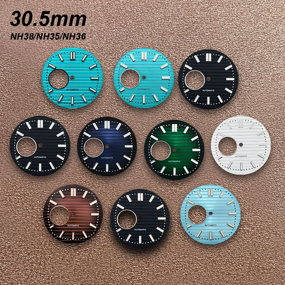 30.5mm No Logo Hollowed-out Dial Fit NH38 Movement Green Luminous Custom Logo High-Quality Watch Modification Accessories
30.5mm No Logo Hollowed-out Dial Fit NH38 Movement Green Luminous Custom Logo High-Quality Watch Modification Accessories