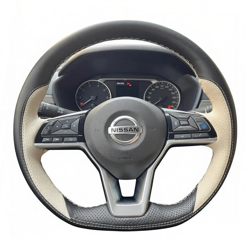 Car Steering Wheel Cover Braid Leather for Nissan Sylphy Qashqai 2020-2025 Kicks X-trail Juke 2017-2021 Teana 2022 Micra Terra
Car Steering Wheel Cover Braid Leather for Nissan Sylphy Qashqai 2020-2025 Kicks X-trail Juke 2017-2021 Teana 2022 Micra Terra