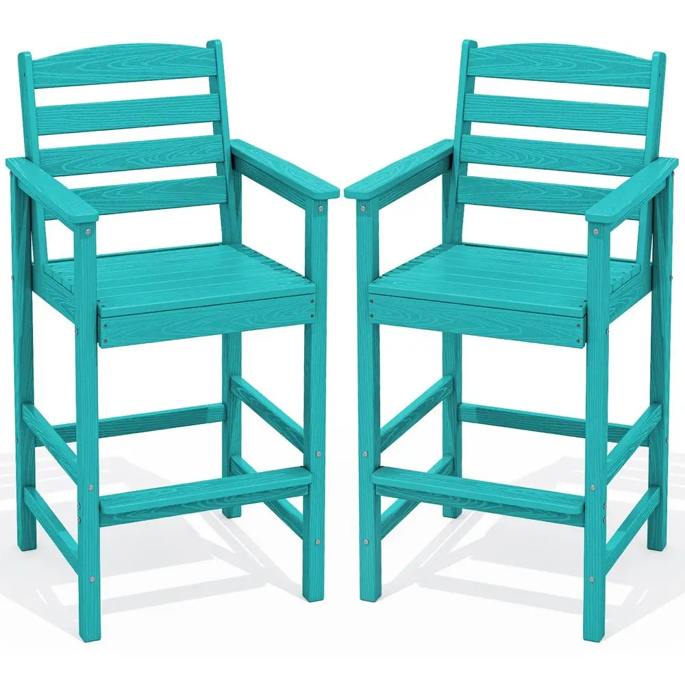 Tall Adirondack Chairs Set of 2, Oversize Balcony Adirondack Chairs Set, Outdoor Bar Height Barstools Widened Chair Set for Bis
Tall Adirondack Chairs Set of 2, Oversize Balcony Adirondack Chairs Set, Outdoor Bar Height Barstools Widened Chair Set for Bis