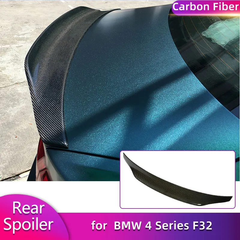 Carbon Fiber Rear Trunk Spoiler Wings for BMW 4 Series F32 420i 428i 440i Coupe 2014-2019 Car Racing Rear Spoiler Boot Wing Lip
Carbon Fiber Rear Trunk Spoiler Wings for BMW 4 Series F32 420i 428i 440i Coupe 2014-2019 Car Racing Rear Spoiler Boot Wing Lip