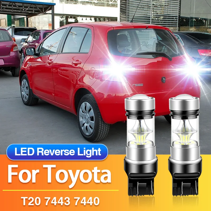 2PCS T20 7443 LED Reverse Light W21/5W 7440 Backup Lamp W21W for Toyota MR2 3/Prius Plus W4/Prius W2/Prius W3/Supra 4/Yaris P15
2PCS T20 7443 LED Reverse Light W21/5W 7440 Backup Lamp W21W for Toyota MR2 3/Prius Plus W4/Prius W2/Prius W3/Supra 4/Yaris P15