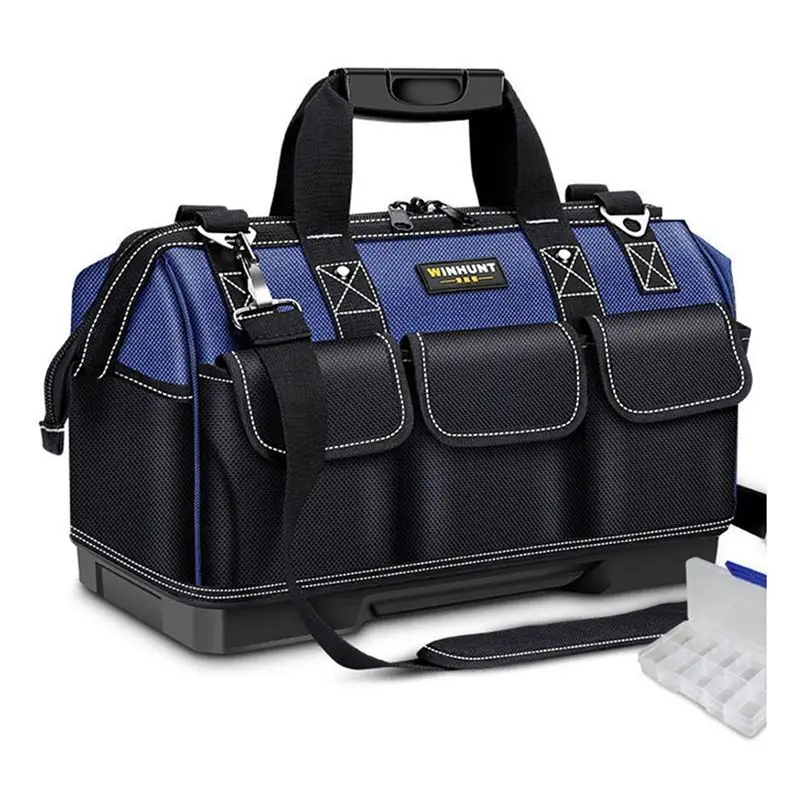 AT29-Electrician Tool Bag Oxford Cloth Electrician Bags Waterproof And Wear-Resi 18Inch 1 PCS
AT29-Electrician Tool Bag Oxford Cloth Electrician Bags Waterproof And Wear-Resi 18Inch 1 PCS