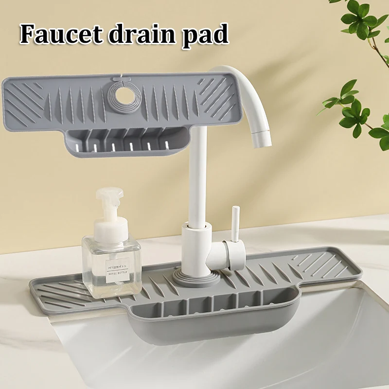 Household kitchen sink drain pocket drain pad wash basin long pad non slip deposit slope flow guide silicone pad
Household kitchen sink drain pocket drain pad wash basin long pad non slip deposit slope flow guide silicone pad