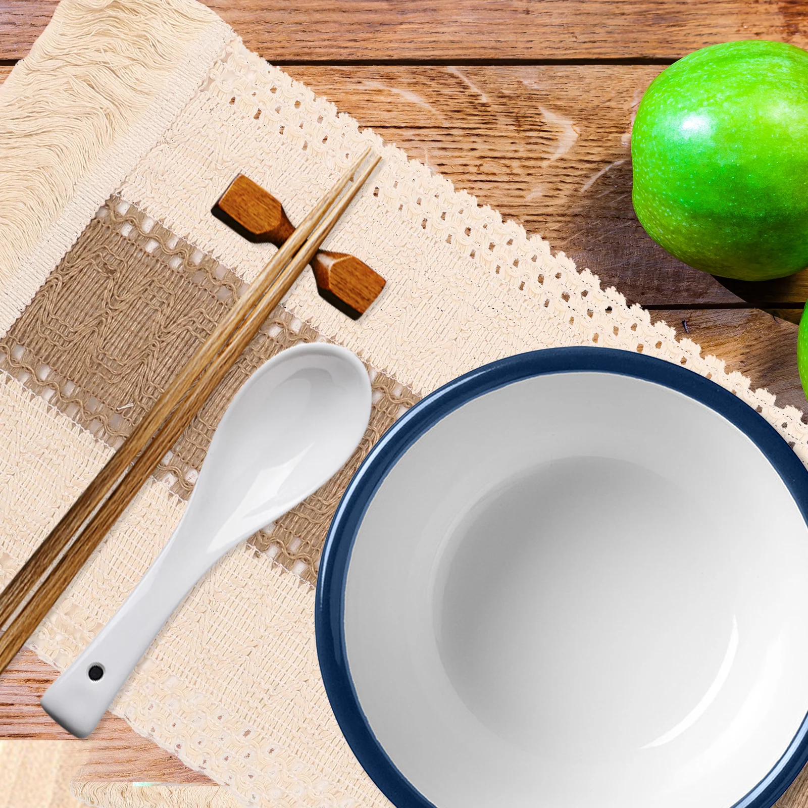 2Pcs Bohemian Heat Insulation Tableware Pad Woven Dining Cotton Linen Cushion Rural Style Table Mat Home Decor
2Pcs Bohemian Heat Insulation Tableware Pad Woven Dining Cotton Linen Cushion Rural Style Table Mat Home Decor