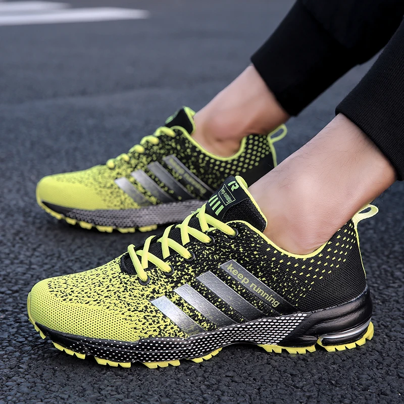 Mens Running Shoes Autumn Hot Selling Breathable Mesh Lightweight Outdoor Jogging Fitness Leisure Sports Shoes for Men
Mens Running Shoes Autumn Hot Selling Breathable Mesh Lightweight Outdoor Jogging Fitness Leisure Sports Shoes for Men