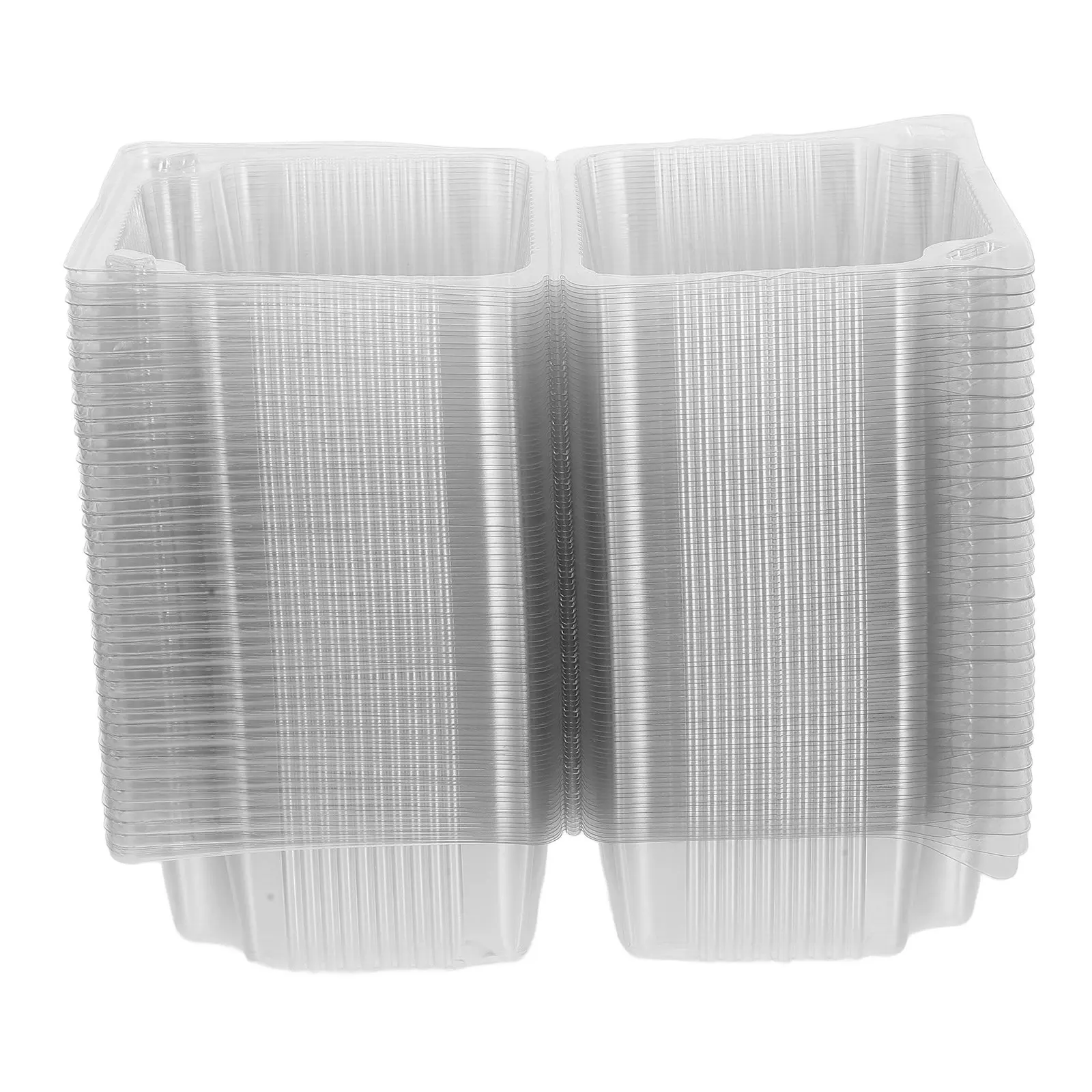 100 шт. Прозрачные прямоугольные маленькие коробки для тортов, пластиковые контейнеры на вынос с крышкой для швейцарских рулетов, мини-чизкейков, выпечки и десертов
100 шт. Прозрачные прямоугольные маленькие коробки для тортов, пластиковые контейнеры на вынос с крышкой для швейцарских рулетов, мини-чизкейков, выпечки и десертов