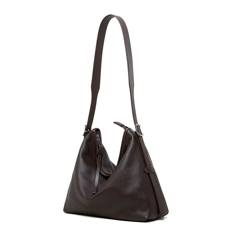 Модные сумки-тоут из натуральной кожи для женщин, тренд 2025, однотонная сумка через плечо под мышками, простые сумки-мессенджеры через плечо
Модные сумки-тоут из натуральной кожи для женщин, тренд 2025, однотонная сумка через плечо под мышками, простые сумки-мессенджеры через плечо