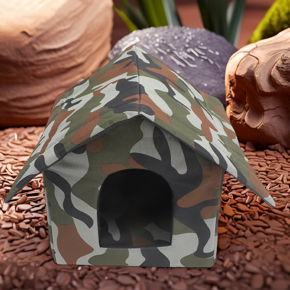 Outdoor Weatherproof Elevated Insulated Shelter Durable Fabric Cat Tent Bed Winter Outdoor Cat Pet Supplies
Outdoor Weatherproof Elevated Insulated Shelter Durable Fabric Cat Tent Bed Winter Outdoor Cat Pet Supplies
