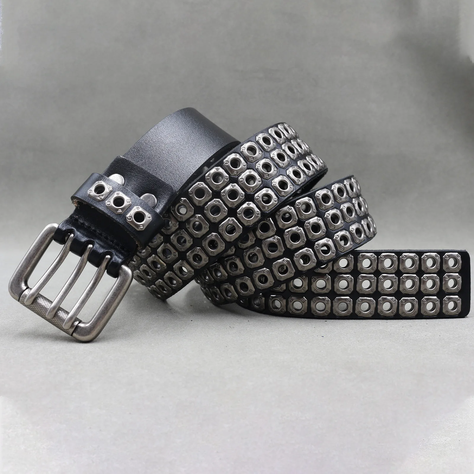 3.8cm High Quality Punk Style Western Cowboy Alloy Metal Buckle Belt Genuine Leather Designer Men Belt Jeans Belts For Men
3.8cm High Quality Punk Style Western Cowboy Alloy Metal Buckle Belt Genuine Leather Designer Men Belt Jeans Belts For Men