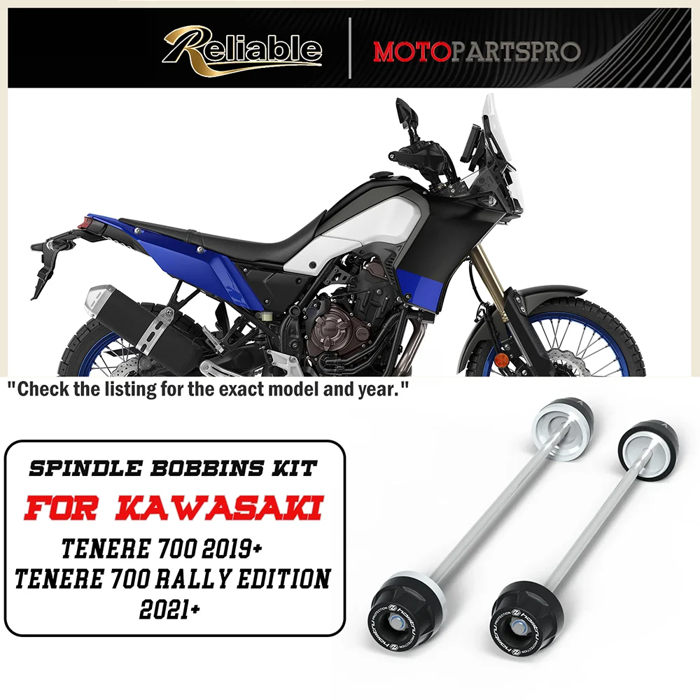 For Yamaha Tenere 700 2019+ Front Rear Wheel Axle Fork Crash Slider Motorcycle Front Rear Swingarm Motorcycle Wheel Protector
For Yamaha Tenere 700 2019+ Front Rear Wheel Axle Fork Crash Slider Motorcycle Front Rear Swingarm Motorcycle Wheel Protector