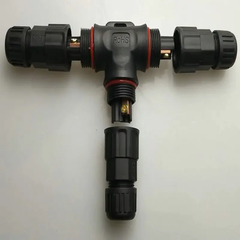 M25t type three-way waterproof connector 2-core 3-core wire and cable waterproof outdoor road buried lamp terminal
M25t type three-way waterproof connector 2-core 3-core wire and cable waterproof outdoor road buried lamp terminal