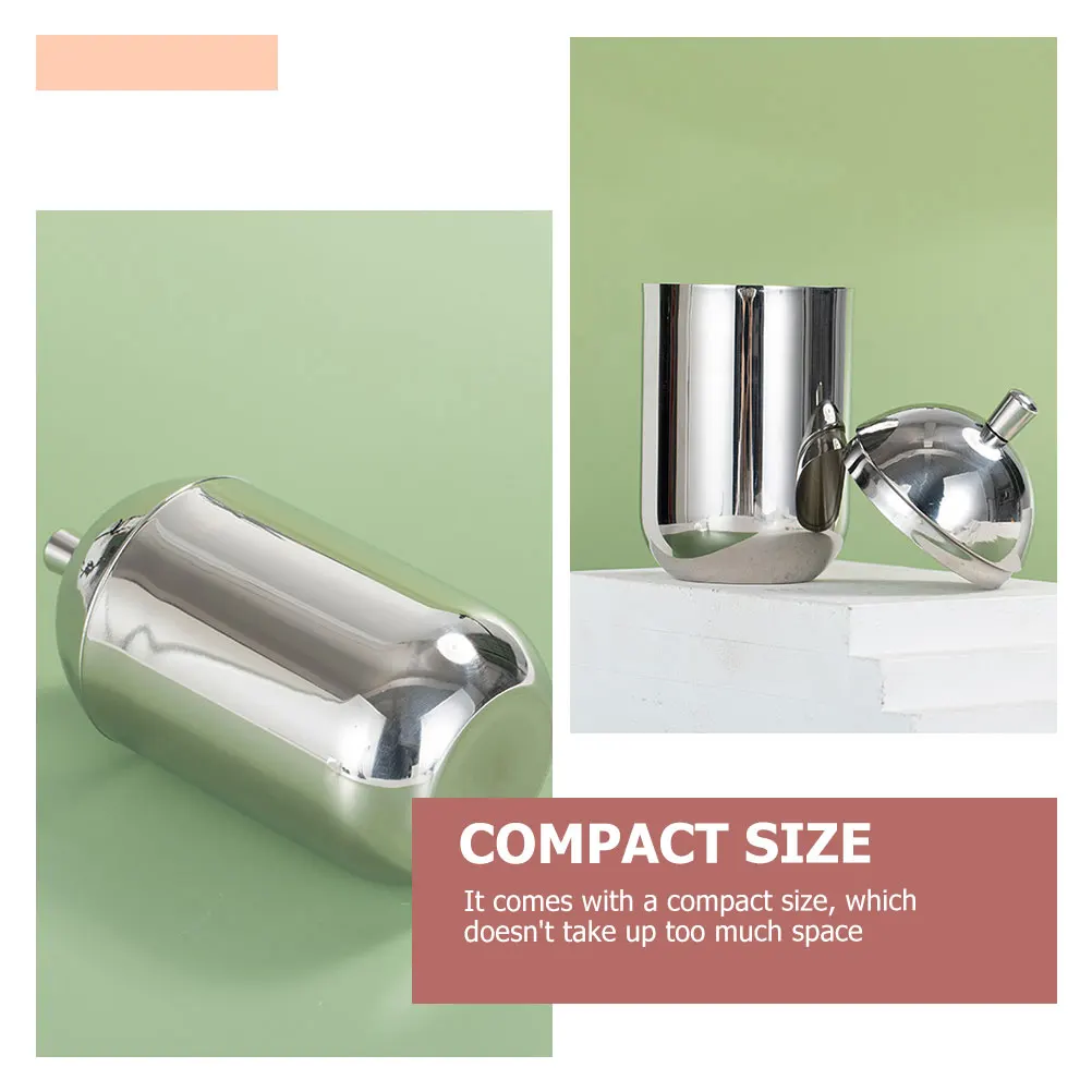 s Cotton Swab Box Stainless Steel Storage Container for Makeup Pads Dental Floss Compact Space Saving Dustproof
s Cotton Swab Box Stainless Steel Storage Container for Makeup Pads Dental Floss Compact Space Saving Dustproof