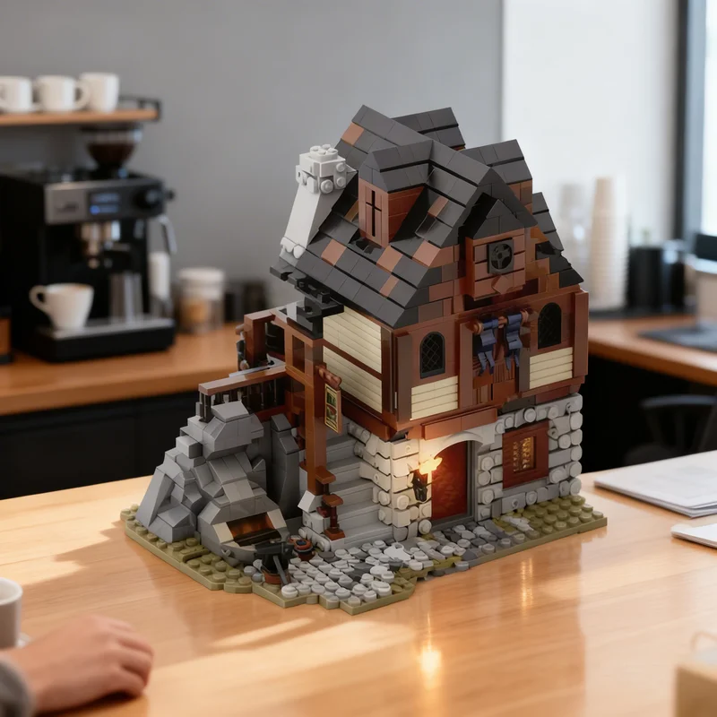 3028 деталей MOC Средневековая кузница (без деталей) — модель замка, строительные блоки, креативный подарок, DIY-набор для демонстрации, премиум-класс для взрослых и детей, для дома и офиса
3028 деталей MOC Средневековая кузница (без деталей) — модель замка, строительные блоки, креативный подарок, DIY-набор для демонстрации, премиум-класс для взрослых и детей, для дома и офиса