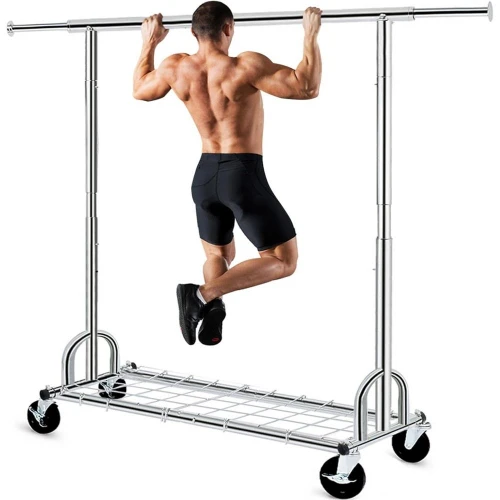 Clothing Garment Rack acity 525LBS Clothing Racks on Wheels Rolling Clothes Rack or Hanging Clothes Heavy Duty Collapsible Comme
Clothing Garment Rack acity 525LBS Clothing Racks on Wheels Rolling Clothes Rack or Hanging Clothes Heavy Duty Collapsible Comme