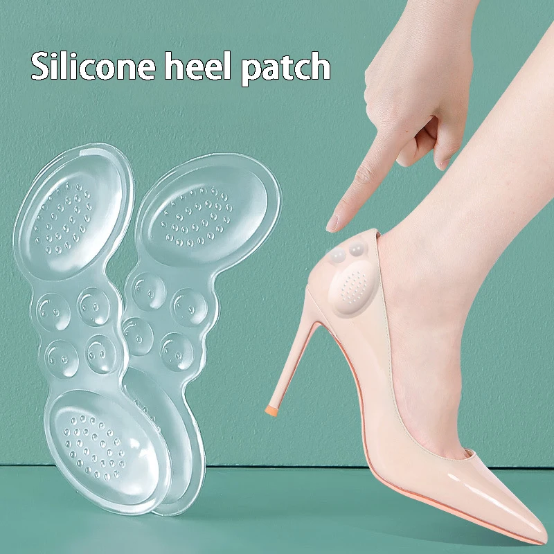 Silicone Heel Protectors High Heel Stickers Shoe Backs Adjustable Size Adhesive Anti-slip Insoles Pain Relief Foot Care Inserts
Silicone Heel Protectors High Heel Stickers Shoe Backs Adjustable Size Adhesive Anti-slip Insoles Pain Relief Foot Care Inserts