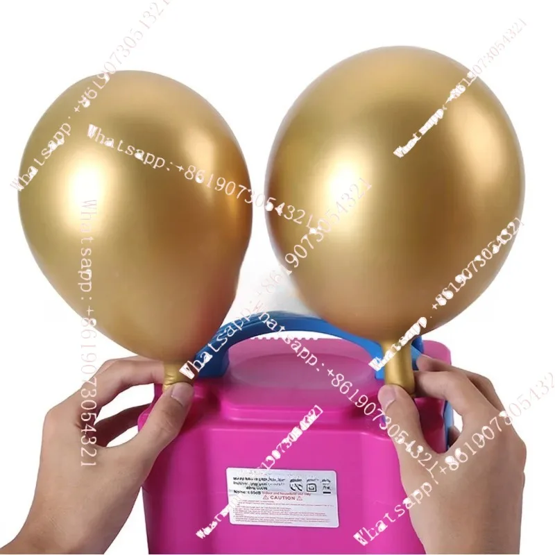 High Voltage Balloon Inflator Double Hole Air Compressor Electric Balloon Inflator Pump Air Blower Balloon Pump
High Voltage Balloon Inflator Double Hole Air Compressor Electric Balloon Inflator Pump Air Blower Balloon Pump