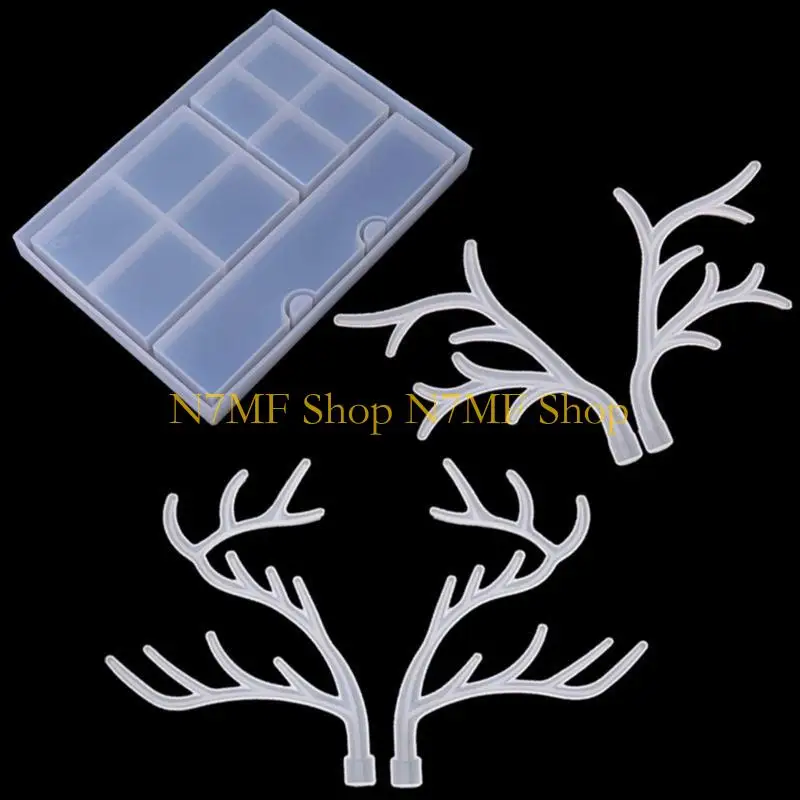 N7MF Deer Horn Silicone Mold Antlers Tree Branch Jewelry Tray Epoxy Mold
N7MF Deer Horn Silicone Mold Antlers Tree Branch Jewelry Tray Epoxy Mold