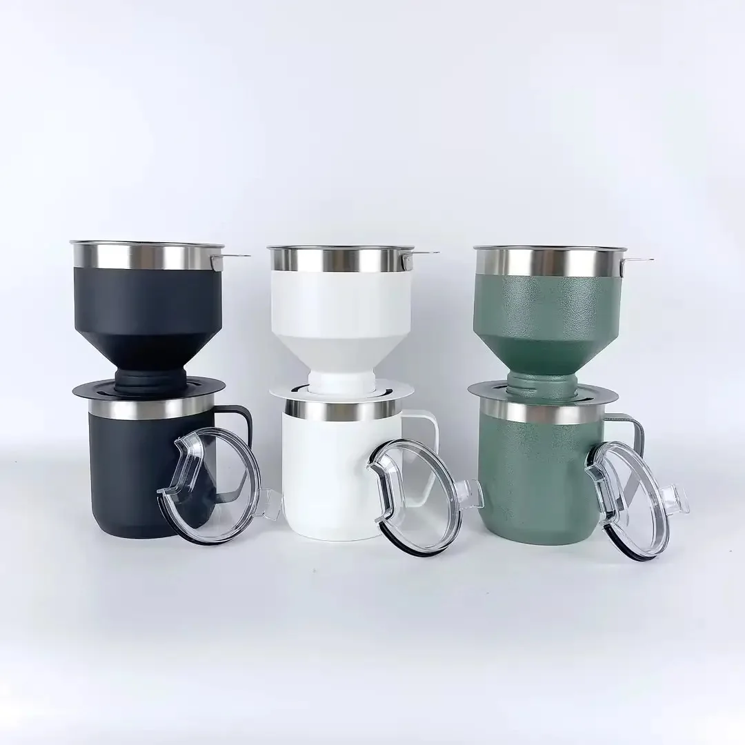Reusable Hand Brewed Coffee Pot Set Stainless Steel Conical Filter Cup Sharing Pot Dripper Drip Tea Holder Mug With Water Level
Reusable Hand Brewed Coffee Pot Set Stainless Steel Conical Filter Cup Sharing Pot Dripper Drip Tea Holder Mug With Water Level
