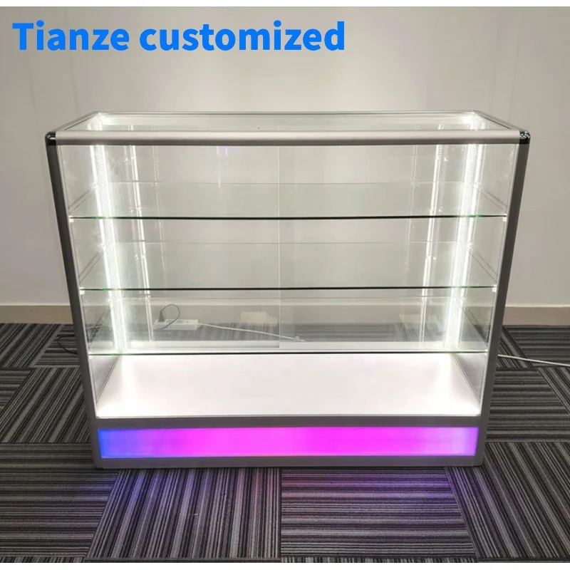 (customized)Modern FullDisplay Show Retail Store Showcase Smoke Store Showcase with Colorful Light
(customized)Modern FullDisplay Show Retail Store Showcase Smoke Store Showcase with Colorful Light