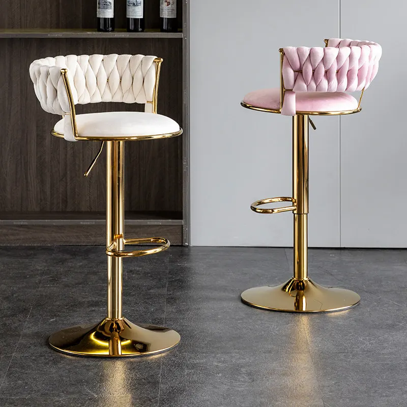 Luxury Swivel Bar Stools Accent Living Room Modern Designer Comfortable Bar Chairs Aesthetic Relaxing Sillas Salon Furniture
Luxury Swivel Bar Stools Accent Living Room Modern Designer Comfortable Bar Chairs Aesthetic Relaxing Sillas Salon Furniture