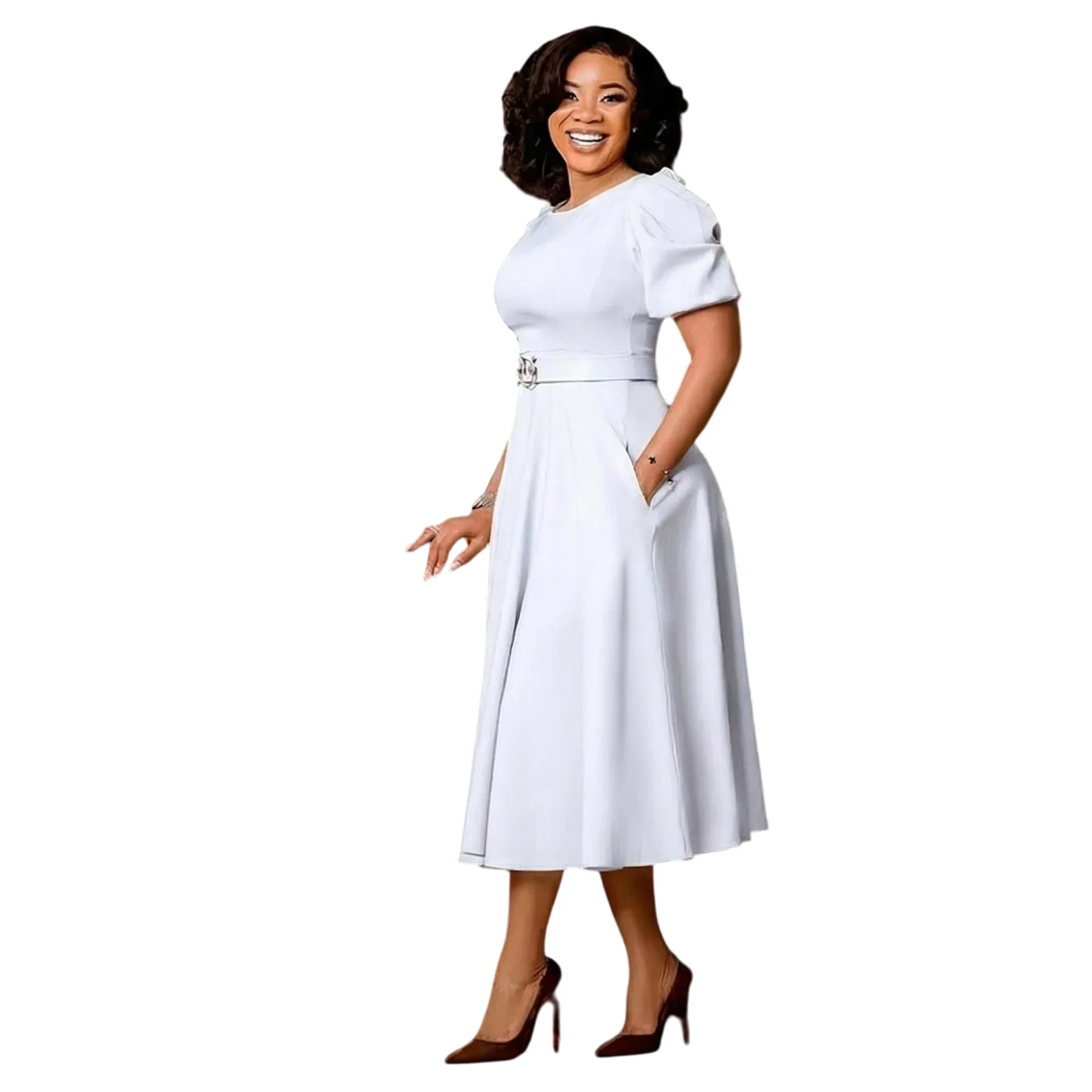White Dress Women Long Dresses A Line Vestidos Streetwear High Waist Puff Sleeve Belt Elegant Y2k Party Wedding Summer 2026
White Dress Women Long Dresses A Line Vestidos Streetwear High Waist Puff Sleeve Belt Elegant Y2k Party Wedding Summer 2026