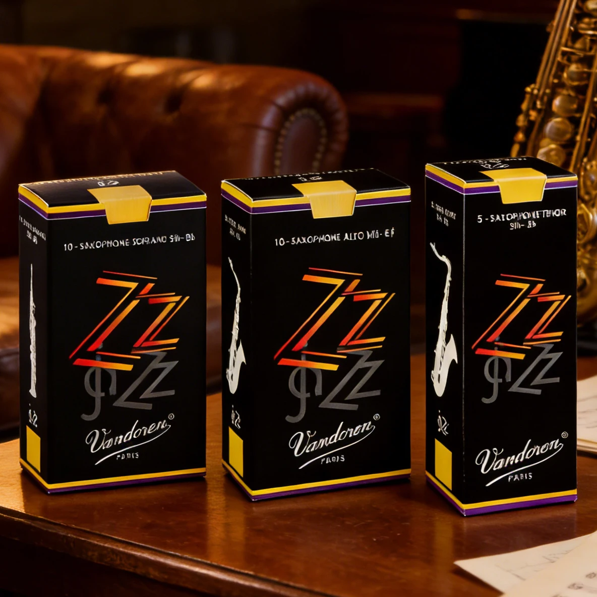 FRANCE Vandoren Eb Alto SAX Reed JAZZ ZZ Bb Soprano /Tenor Saxphone suit Jazz style use
FRANCE Vandoren Eb Alto SAX Reed JAZZ ZZ Bb Soprano /Tenor Saxphone suit Jazz style use