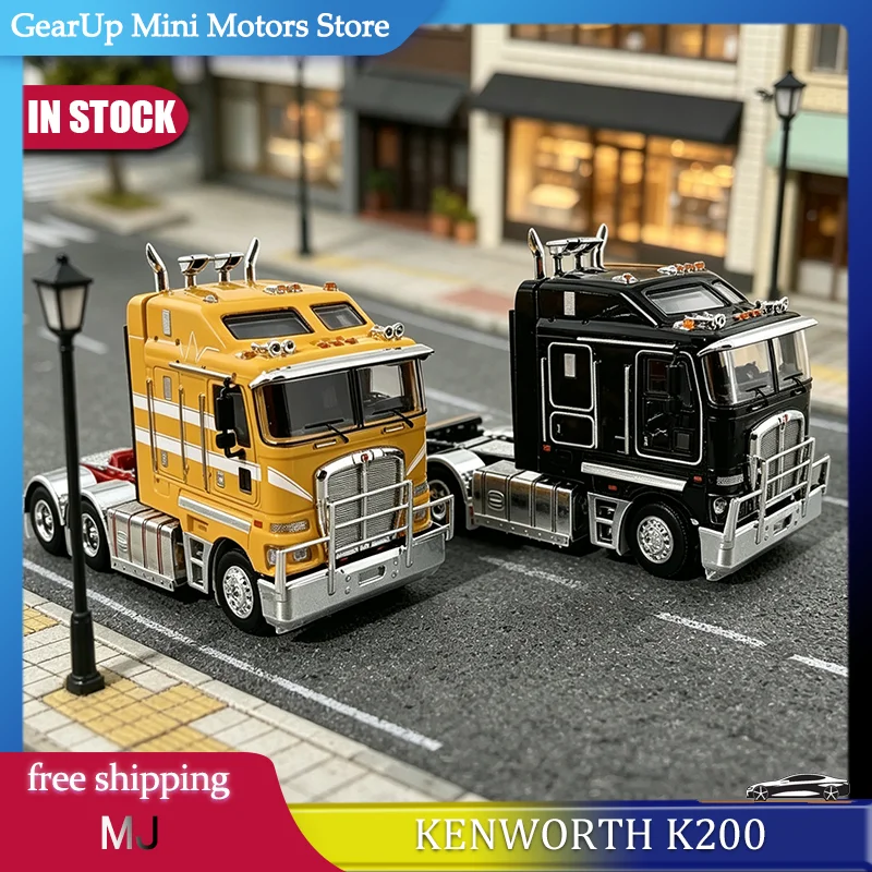 In Stock MJ 1:64 Kenworth K200 Cabover Tractor Head G1 Optimus Prime Diecast Alloy American Australian Heavy Truck Collectible
In Stock MJ 1:64 Kenworth K200 Cabover Tractor Head G1 Optimus Prime Diecast Alloy American Australian Heavy Truck Collectible