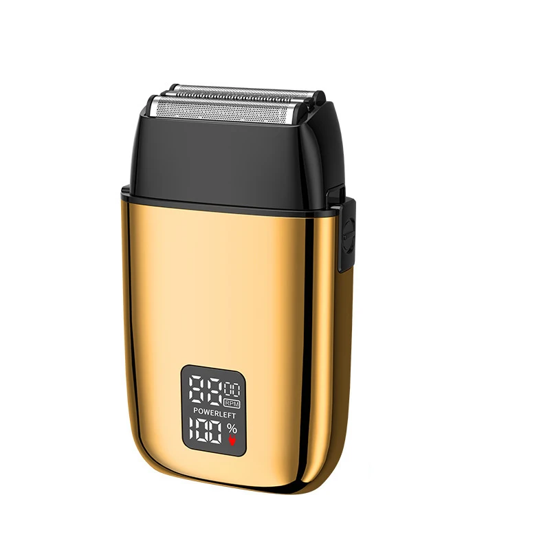 STLF Professional Oem Golden Foil Shaver Waterproof All-Metal Men's Electric Shaver for Face Hair Removal
STLF Professional Oem Golden Foil Shaver Waterproof All-Metal Men's Electric Shaver for Face Hair Removal