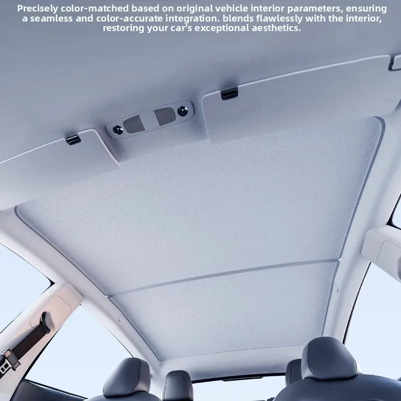 For Tesla Model Y juniper 2025 + canopy sunshade sun protection and heat insulation front and rear roof sunroof panels
For Tesla Model Y juniper 2025 + canopy sunshade sun protection and heat insulation front and rear roof sunroof panels